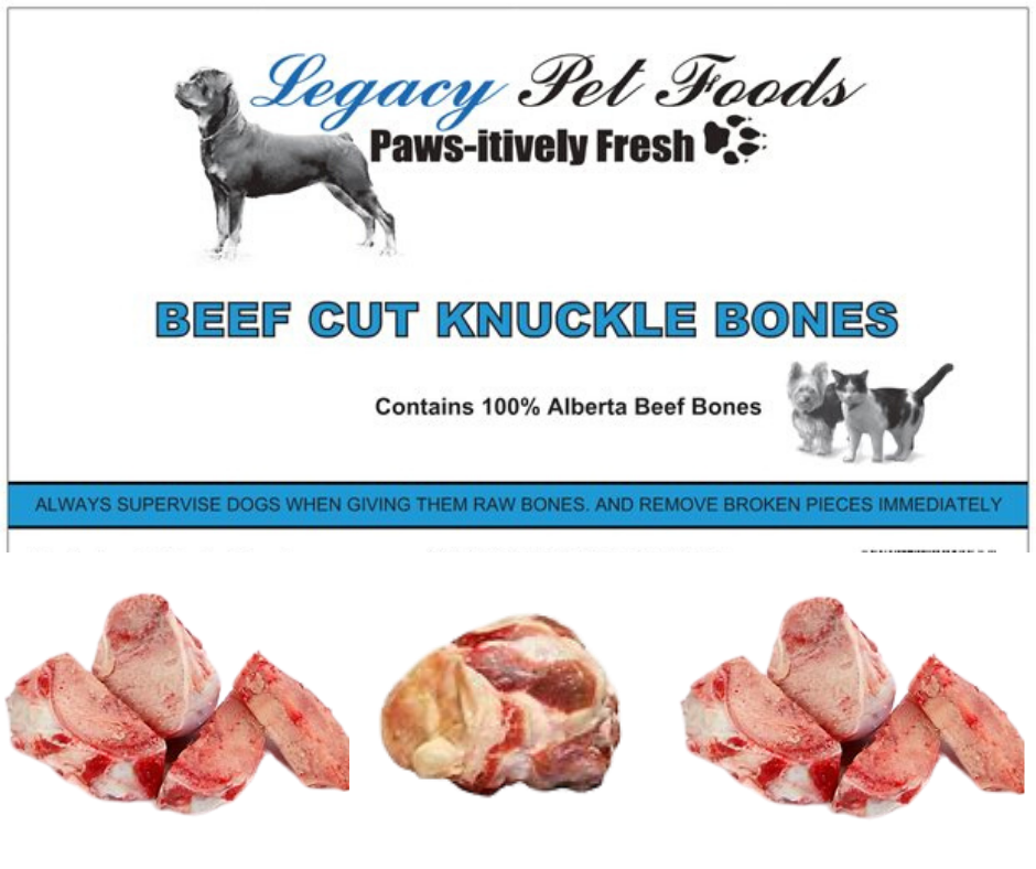 Beef Cut Knuckle Bones Legacy Pet Foods