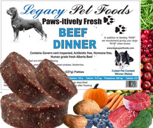 Load image into Gallery viewer, Beef Dinner 5 Lbs Bags