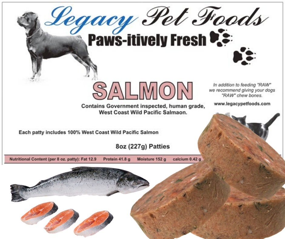 BULK SALMON 25lbs Legacy Pet Foods